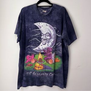 Vintage Grateful Dead Till The Morning Comes 1995 Tie Dye Tee XL